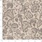 Grey Floral Linen Look Print Upholstery Fabric by The Yard - SKU: Yates Greige